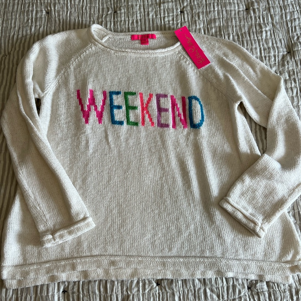 Lilly Pulitzer Weekend Danette Sweater size L